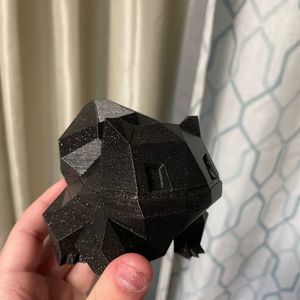 Bulbasaur Pokémon low poly 3D printed